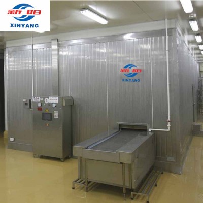 TS500 high quality mesh belt quick freezer for product freezing processing machine