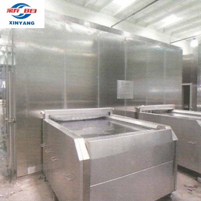 Hot sale belt IQF tunnel freezer for tilapia fish