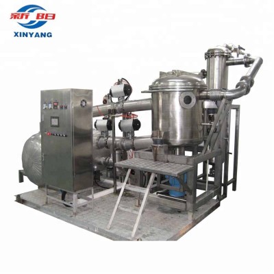 Batch type vacuum deep fryer for fruit chips