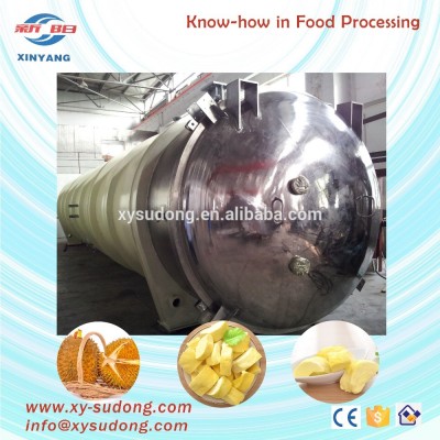 High capacity industrial vacuum freeze drying equipment for freeze dried mango